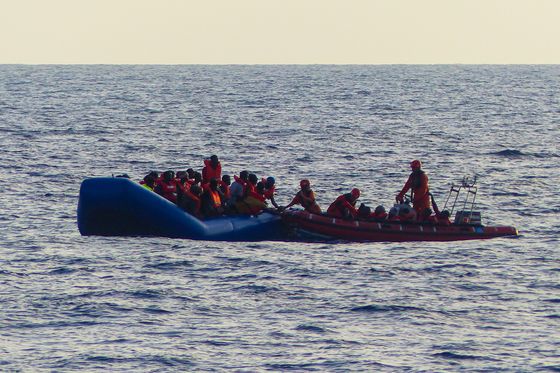 Spašavanje migranata, ilustracija (Foto: PAVEL VITKO / sea-eye.org / AFP)
