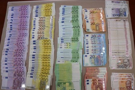 U stanu osumnjičenog pronađena je veća količina novca