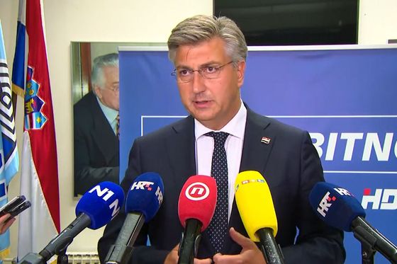 Andrej Plenković, predsjednik HDZ-a