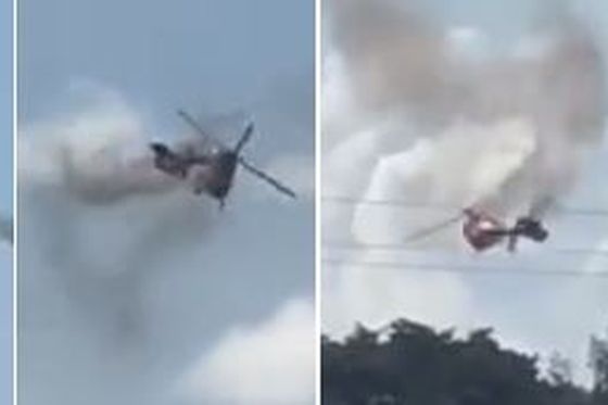 Srušio se helikopter na zgrade na Floridi