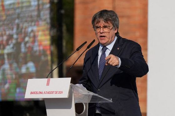 Katalonski separatist Carles Puigdemont