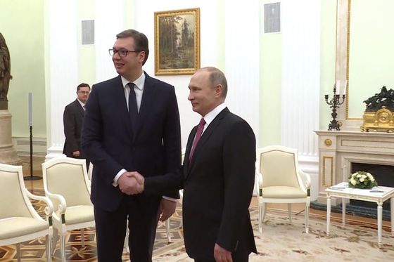 Vučić u Moskvi (Foto: Dnevnik.hr)