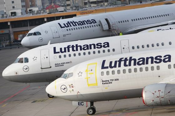 Avioni Lufthanse u Frankfurtu (Foto: AFP)