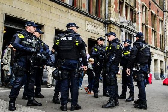 Nizozemska policija (Foto: AFP)