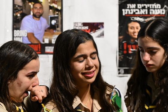 Rodbina izraelskih taoca u Gazi