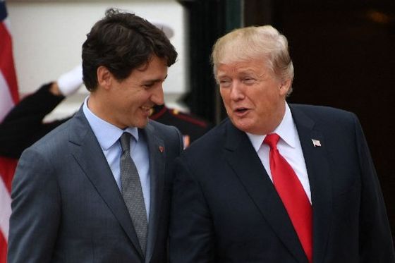 Donald Trump i Justin Trudeau