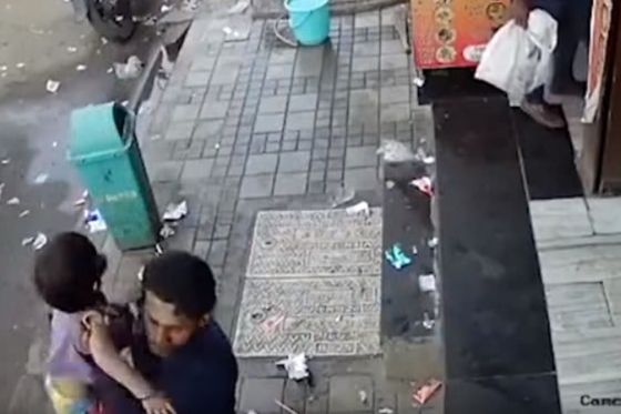 Otmica djevojčice (Foto: screenshot CCTV)