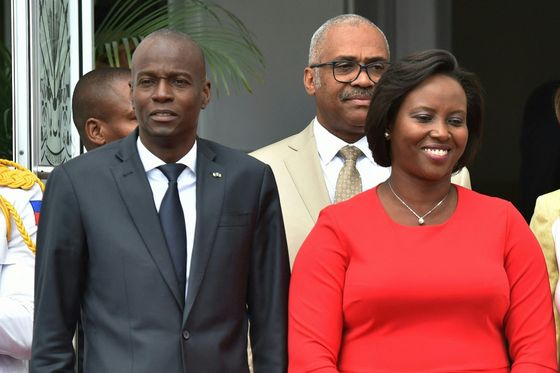 Jovenel Moise i Martine Moise