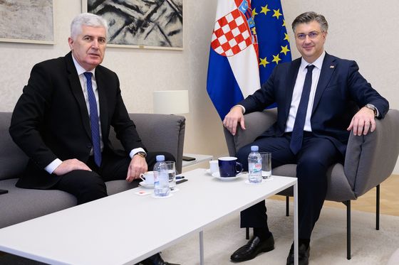 Andrej Plenković i Dragan Čović