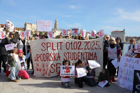 Podrška srpskim studentima