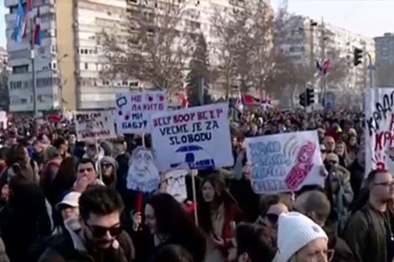 I dalje prosvjedi u Srbiji - 1