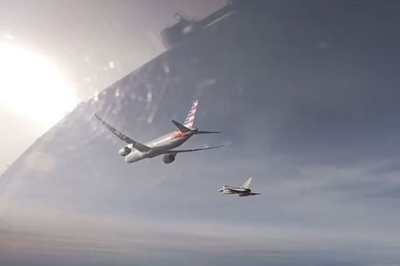 Talijanski vojni avioni ispratili putnički zrakoplov nakon prijetnje bombom - 4