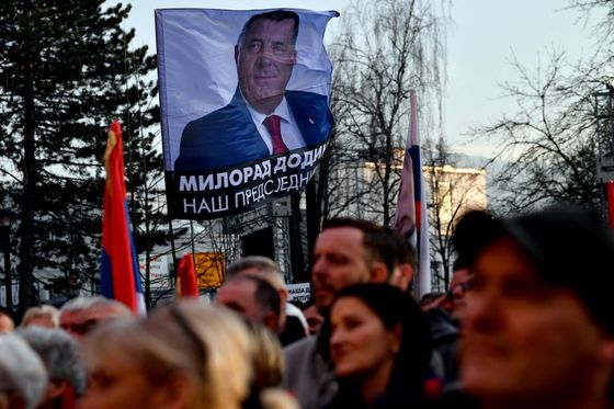 Dodik je organizirao skup podrške uoči sudske presude
