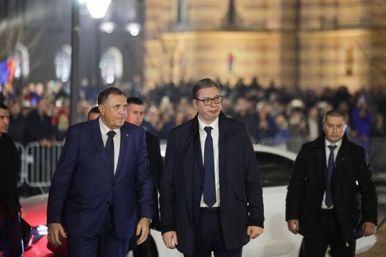 Aleksandar Vučić i Milorad Dodik