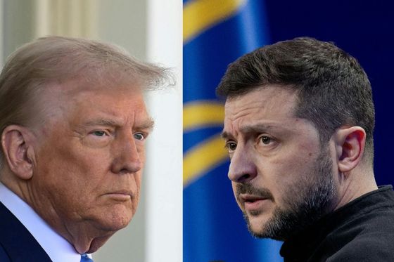 Donald Trump i Volodimir Zelenski