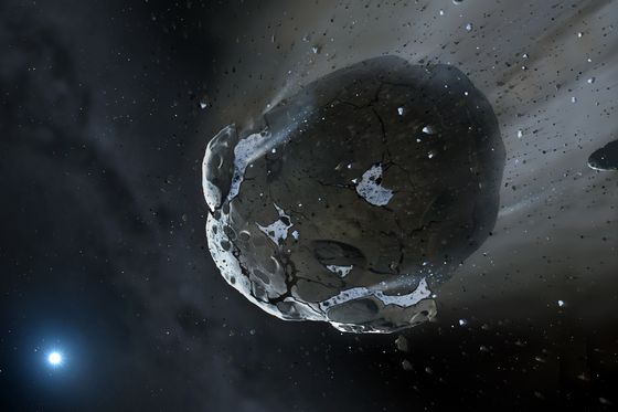 Asteroid/Ilustracija (Foto: AFP)