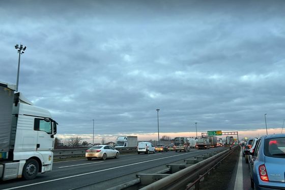 Kolona na A3 nakon prometne nesreće