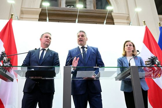 Andreas Babler, Karl Nehammer, Beate Meinl-Reisinger