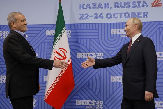 Vladimir Putin i Masud Pezeškian