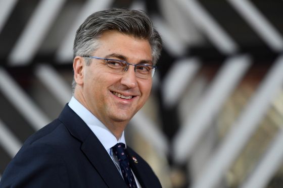 Andrej Plenković u Bruxellesu (Foto: AFP)