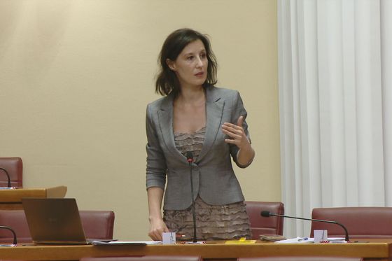 Dalija Orešković u Saboru