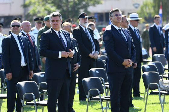 Predsjednik Zoran Milanović i premijer Andrej Plenković