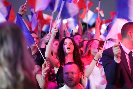 Politički skup Nacioalnog okupljanja u Francuskoj