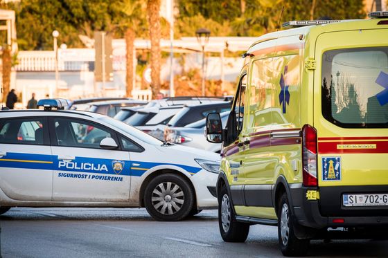 Policija i hitna pomoć, ilustracija