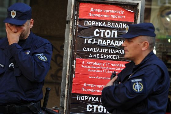Srpska policija, ilustracija (Foto: AFP)