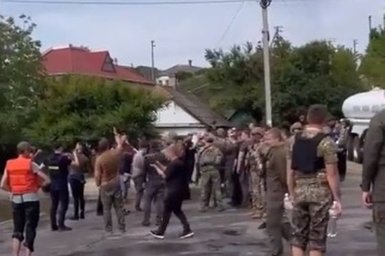 Zelenski u regiji Herson