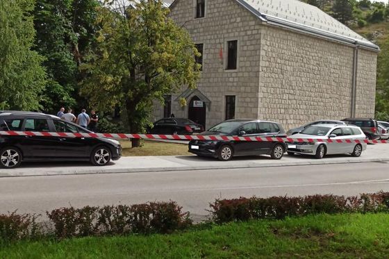 Mjesto eksplozije u Crnoj Gori
