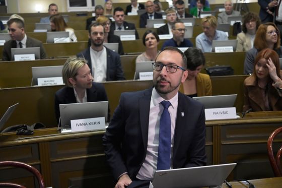 Konstituirajuća sjednica Gradske skupštine Zagreba.