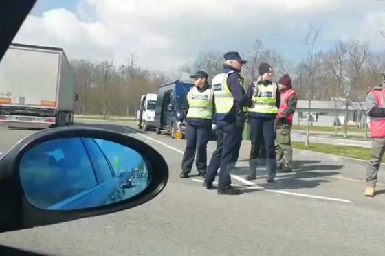 Policija na odmorištu Draganić, arhiva (Foto: Dnevnik.hr)