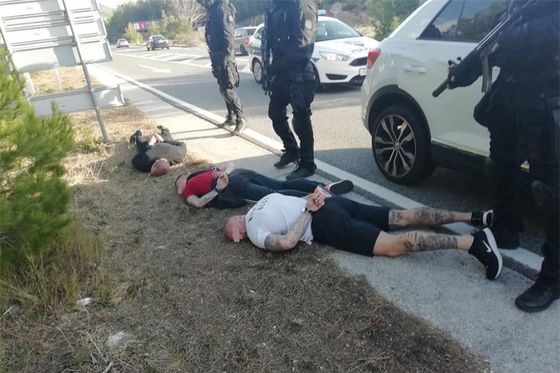 Razbijena kriminalna skupina sa splitskog područja (Foto: MUP)
