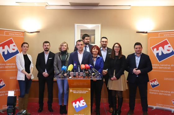 Kandidati HNS-a za EU izbore (Foto: HNS)