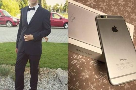 Maturalno odijelo i mobitel