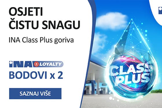 Čista snaga Ininih Class Plus goriva za najbolju vožnju