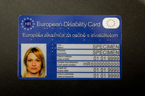 Europska iskaznica za osobe s invaliditetom