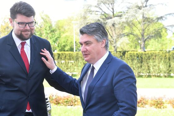 Peđa Grbin i Zoran Milanović