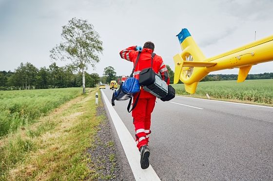 Hitna helikopterska medicinska služba, ilustracija