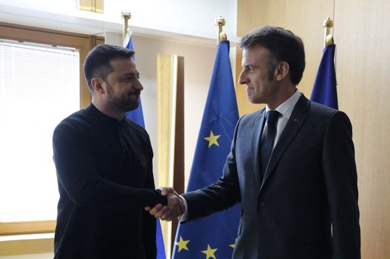 Zelenski i Macron