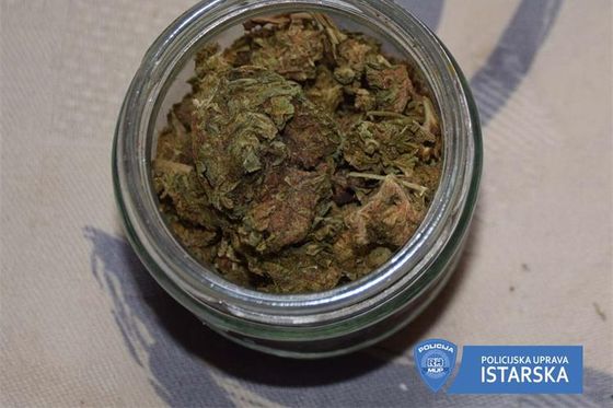 Pronađena droga u Poreču (Foto: PU Istarska)