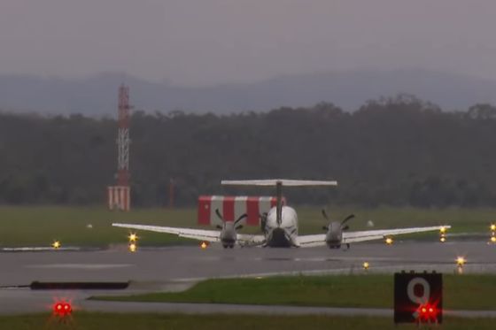 Avion na pisti