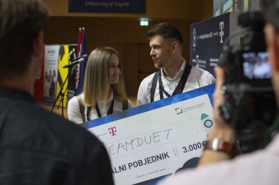 Ena i Luka na prošlogodišnjem Inkubatoru