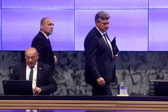 Ivan Anušić, Andrej Plenković