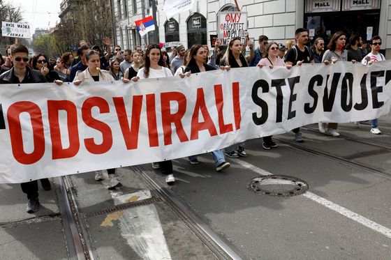 prosvjed u Beogradu