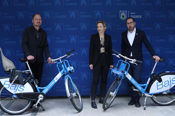 Zagrebačka gradska uprava predstavila novi sustav javnih bicikala - 1