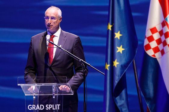 Gradonačelnik Splita Ivica Puljak na svečanoj dodjeli nagrada grada Splita