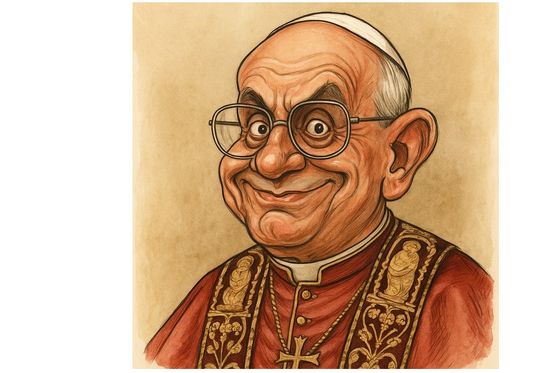Karikatura pape
