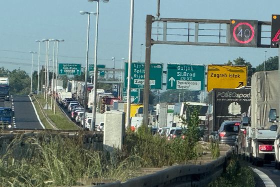 Gužva na A3 zbog prometne nesreće